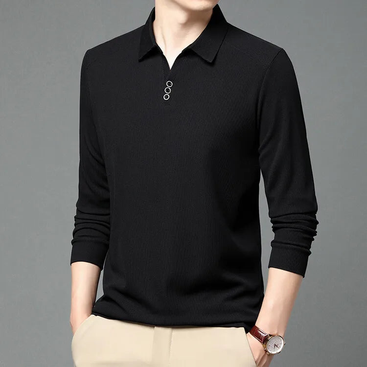 Vintage Knitted Striped Textured T-Shirts