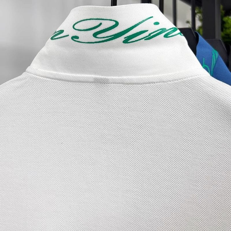 Luxury Embroidered Multicolor Polo Player Logo T-Shirt