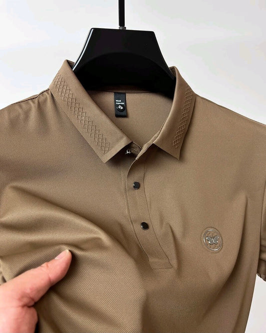 Designer Polo T-Shirt With  Embroidered Emblem & Premium Material