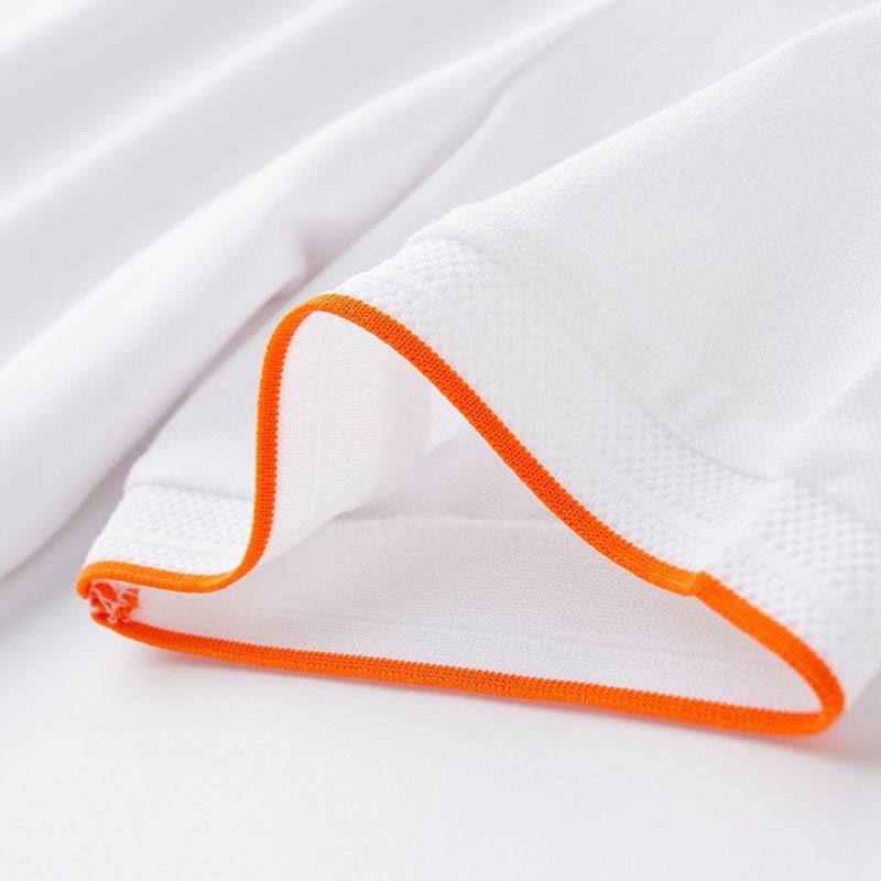 Essential Zip Polo with Geometric Chest Detail