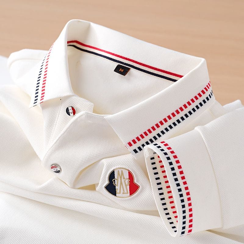 Men’s Stylish polo t-shirt   with Contrast Collar Detailing
