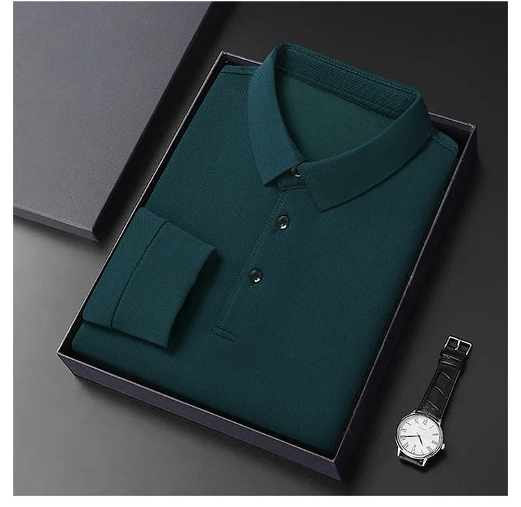 Polo Textured long-sleeved T-shirt